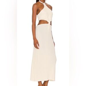 Cult Gaia Cameron Dress in Off white